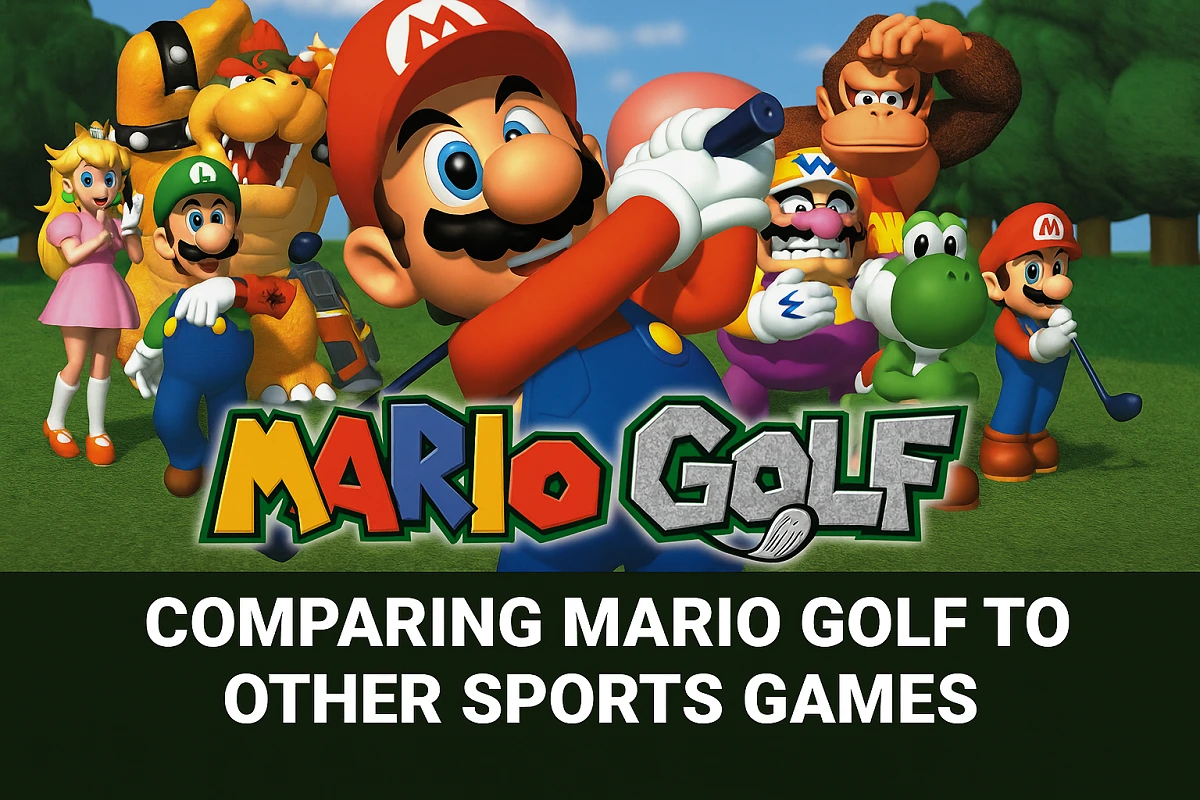 Comparing Mario Golf to Other Sports Games